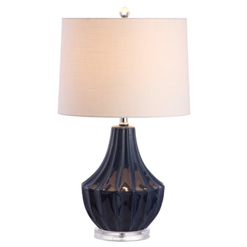 Tate 24.5" Ceramic LED Table Lamp - JONATHAN Y